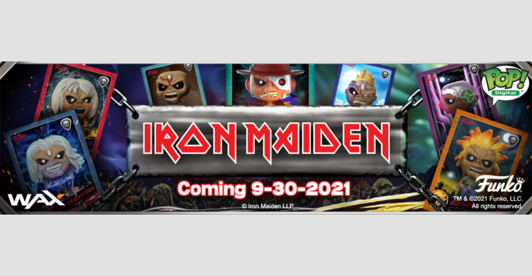 Funko Unleashes Iron Maiden Digital Pop! NFTs on WAX | License Global