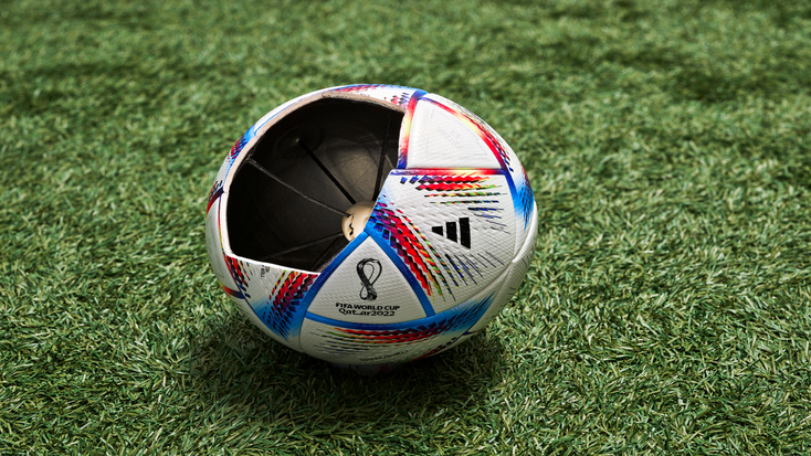 The 2022 FIFA World Cup ball from adidas.