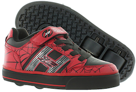 Heelys Wheels Out Spider-Man Shoes 