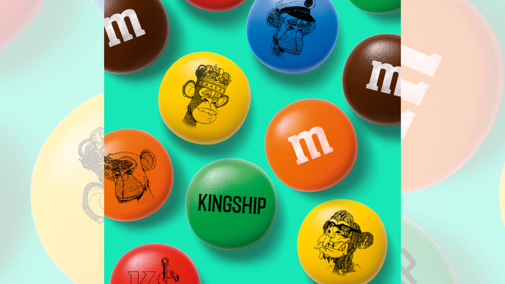 M&Ms with Kingship art.