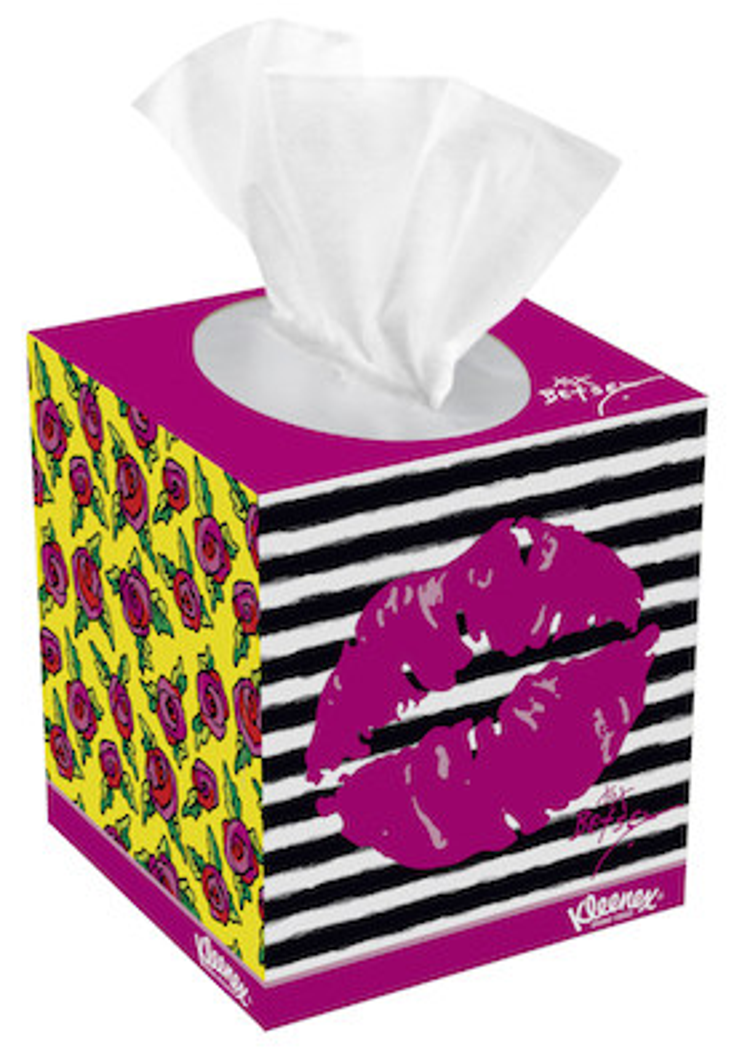 Betsey Johnson Designs for Kleenex Betsey Johnson Designs for Kleenex