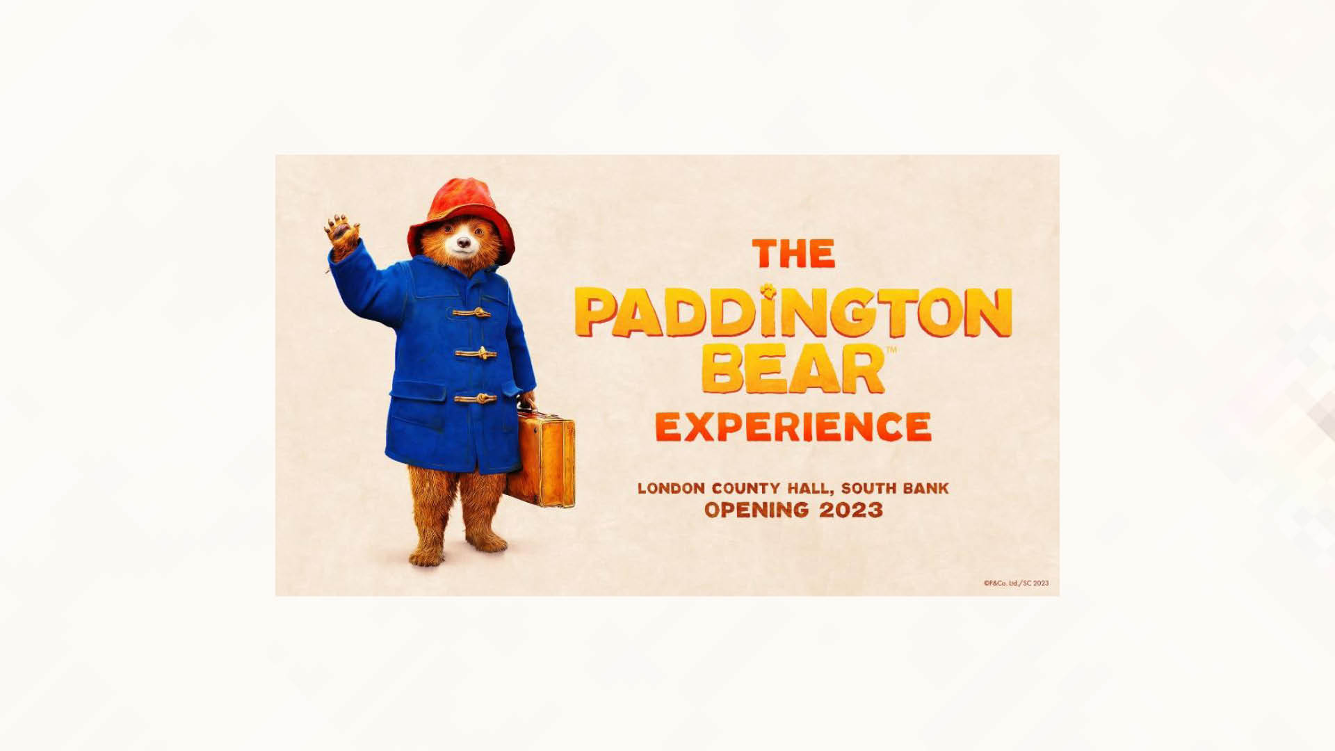 paddington bear trip