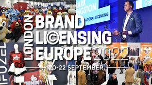 Promotional image for Brand Licensing Europe.