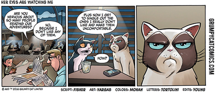 Grumpy Cat Comic Series Goes Digital