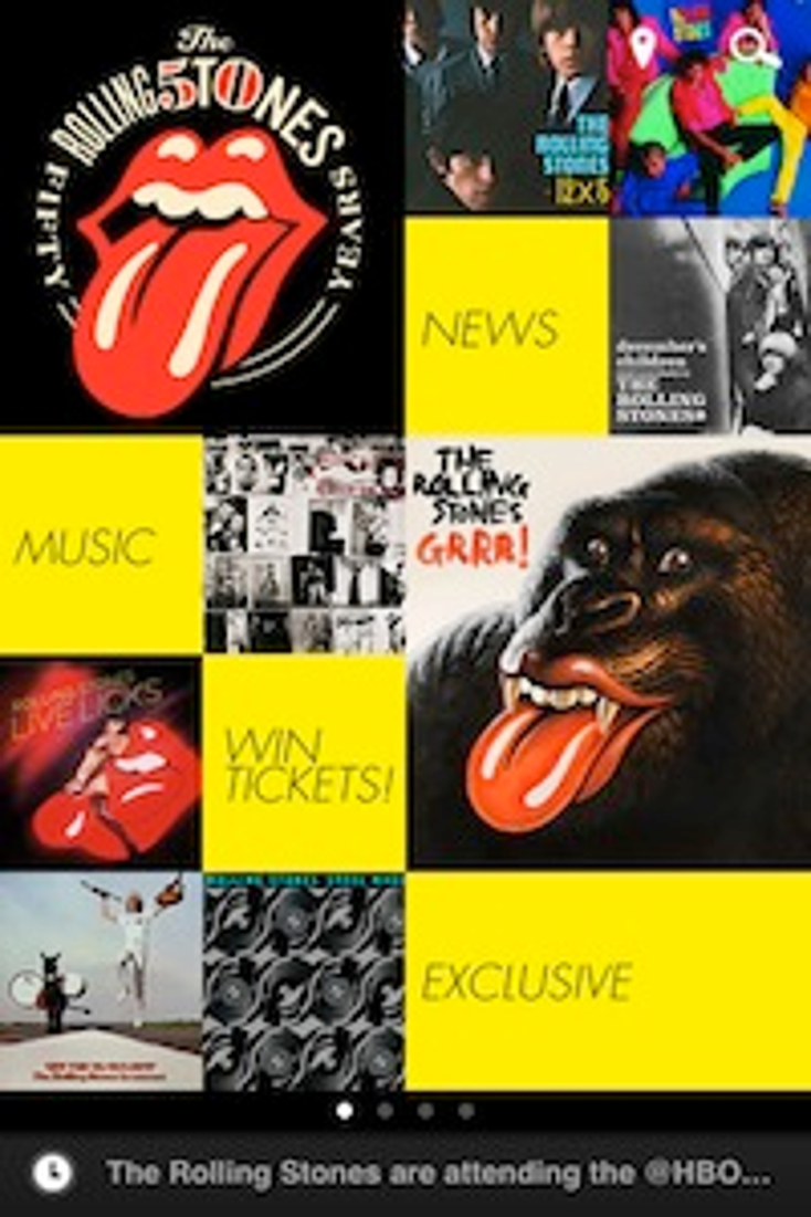 Rolling Stones Releases First App