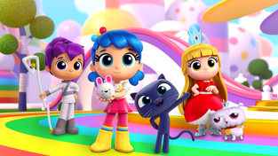 Characters from “True and the Rainbow Kingdom.”