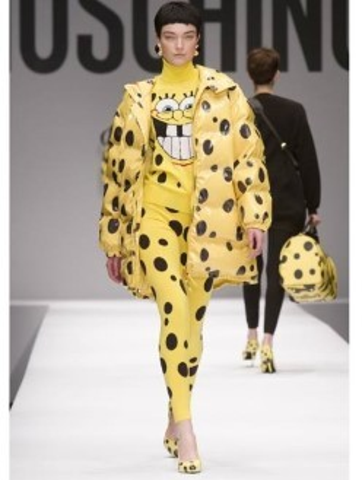 SpongeBob Hits the Catwalk in Italy SpongeBob Hits the Catwalk in Italy