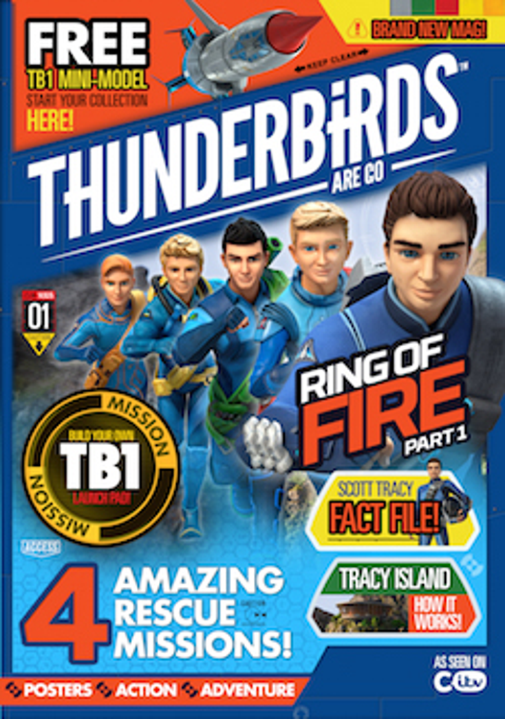'Thunderbirds Are Go' Debuts New Mag 'Thunderbirds Are Go' Debuts New Mag