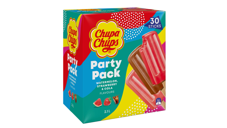 Bulla Dairy Foods Chupa Chups Party Pack