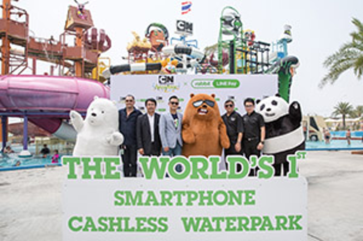 CN Teams for Cashless Offerings at Thailand Waterpark CN Teams for Cashless Offerings at Thailand Waterpark