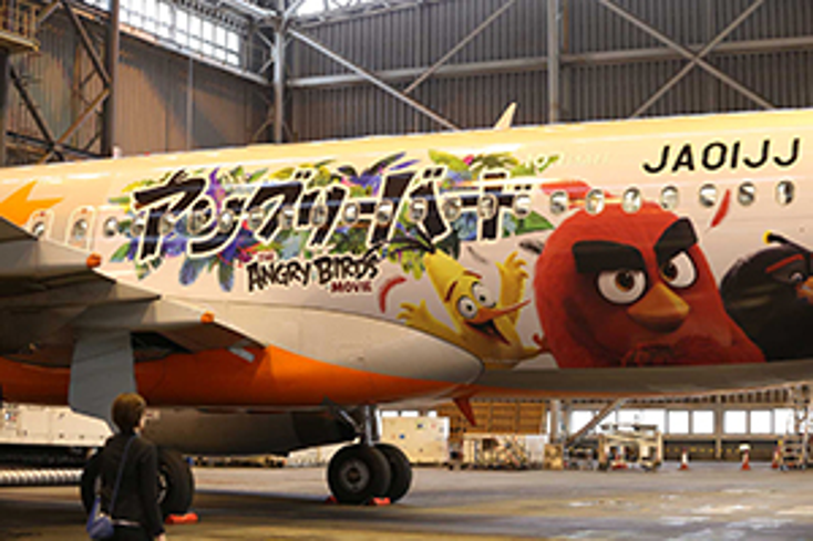 Angry Birds Takes Flight in Japan Angry Birds Takes Flight in Japan