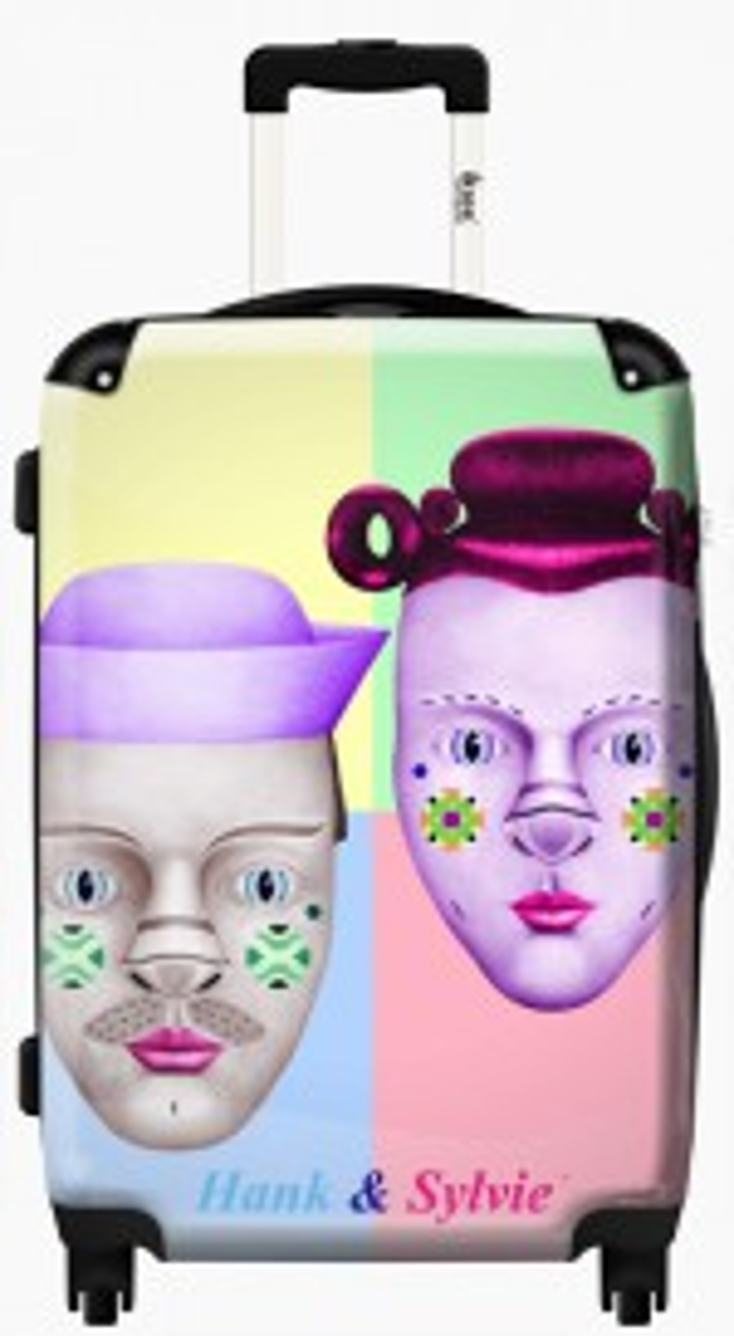 Hank & Sylvie Rolls Out Art Cases Hank & Sylvie Rolls Out Art Cases