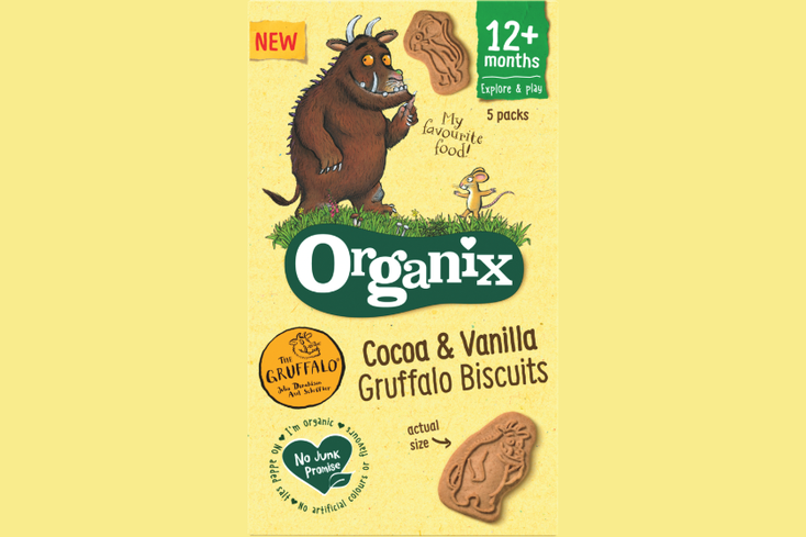 Magic Light, Organix Bite into New Gruffalo Biscuits Magic Light, Organix Bite into New Gruffalo Biscuits