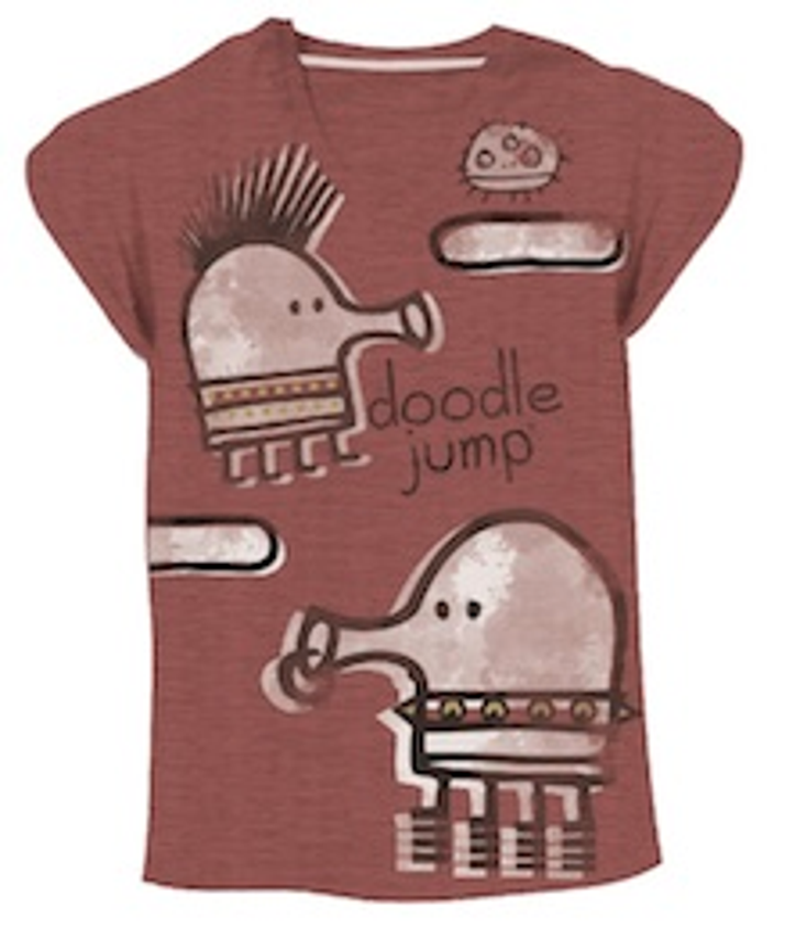 'Doodle Jump' Adds Apparel in Europe 'Doodle Jump' Adds Apparel in Europe