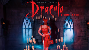 Promotional image for Le Femme En Noir's Dracula collection. 