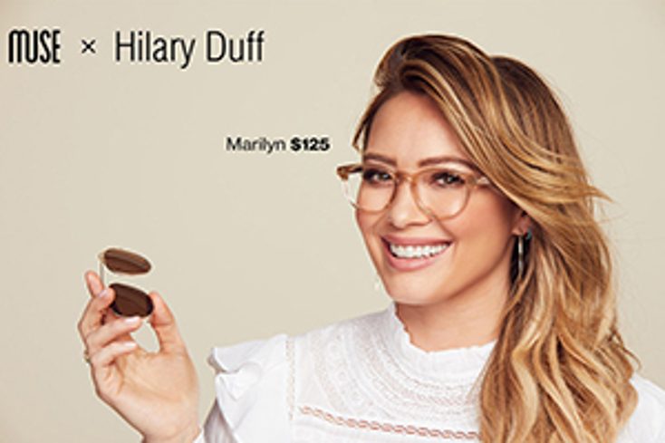 Hillary Duff Looks to Glasses Collection Hillary Duff Looks to Glasses Collection