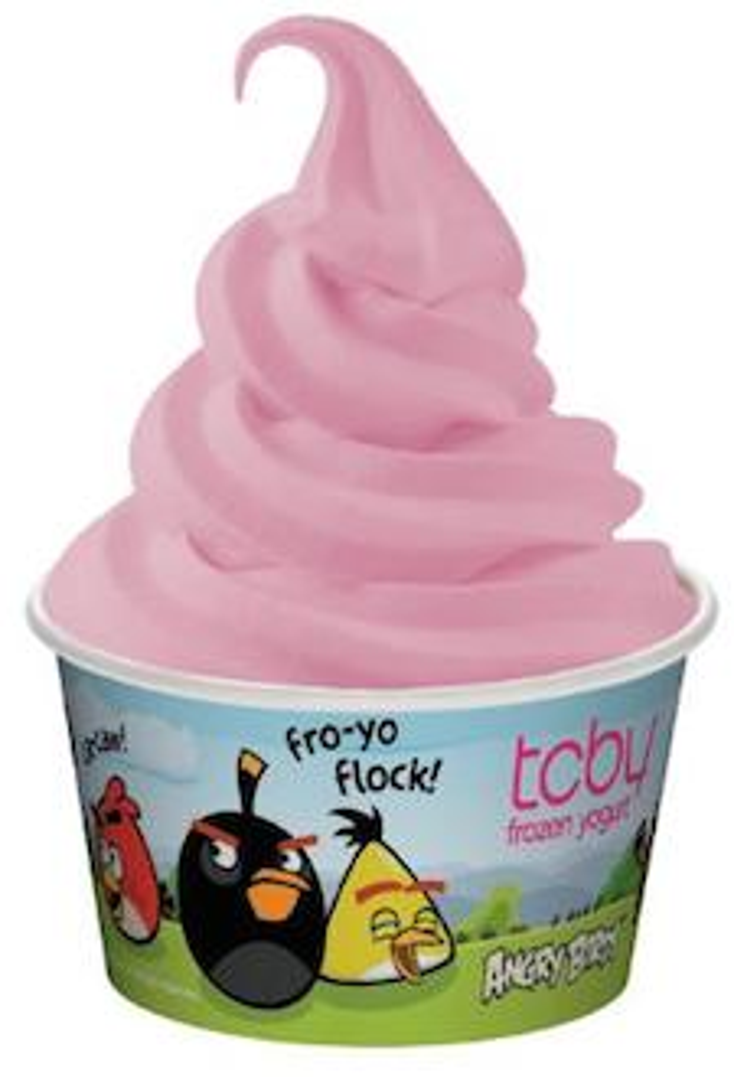 Angry Birds Fly into TCBY Angry Birds Fly into TCBY