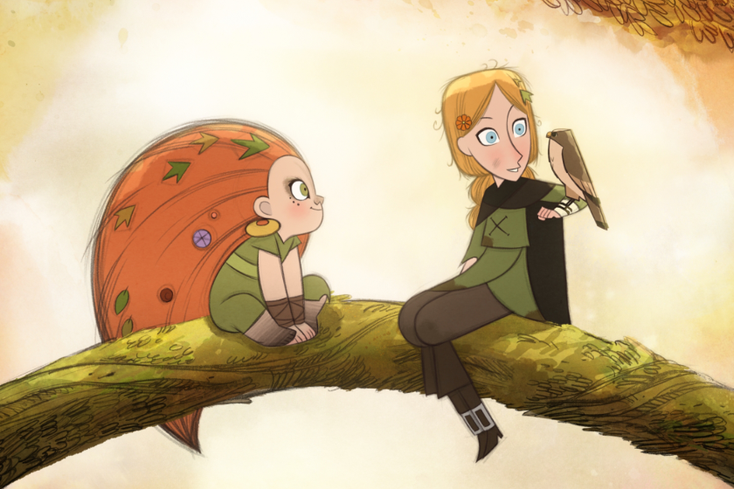 Cartoon Saloon and Dentsu Entertainment Team for Wolfwalkers