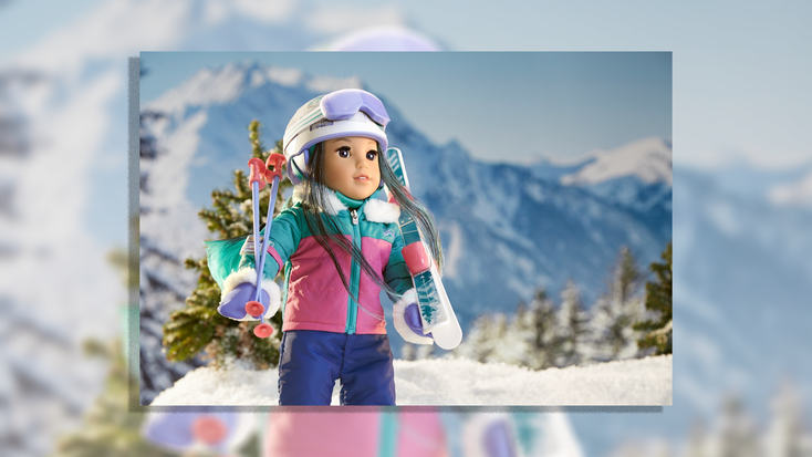 American Girl doll Corrine Tran, the main character of the new American Girl doll specials.