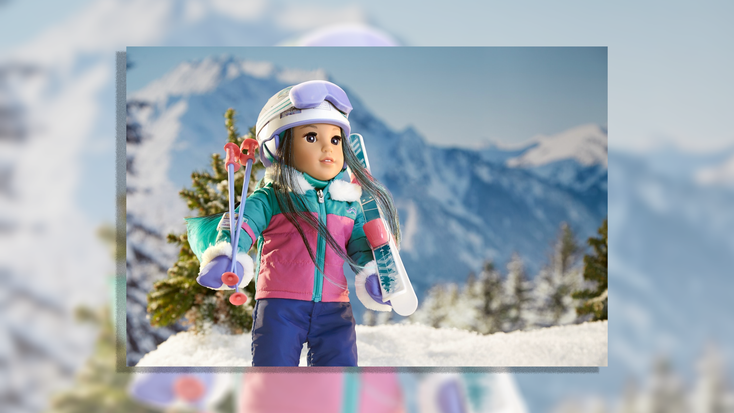 American Girl doll Corrine Tran, the main character of the new American Girl doll specials. American Girl doll Corrine Tran, the main character of the new American Girl doll specials.