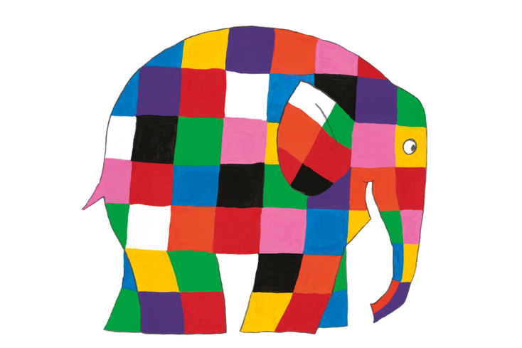 Elmer the Patchwork Elephant Gets Animated
