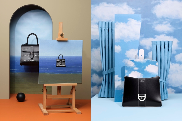 Artist René Magritte Inspires Delvaux Leather Goods | License Global