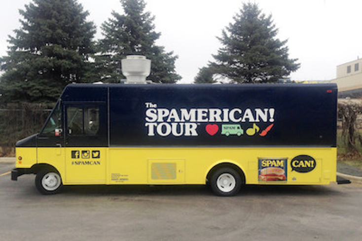Spam Food Truck Hits the Road