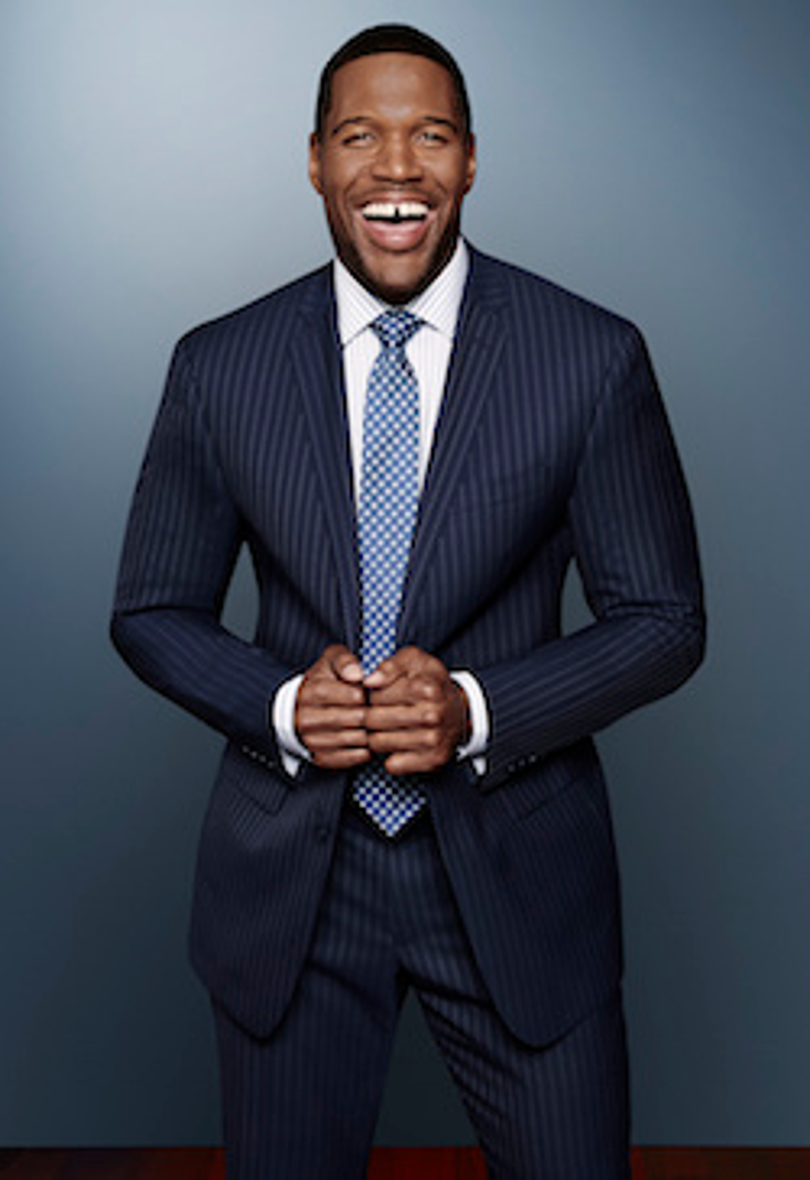 Michael Strahan Suits Up at JCP