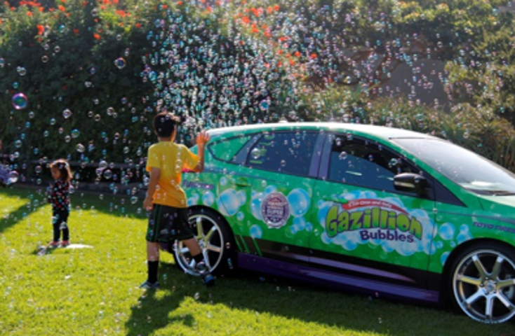 Gazillion Bubbles to Support LA Dodgers Gazillion Bubbles to Support LA Dodgers