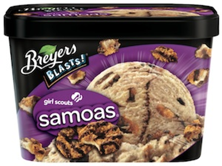 Breyers Unveils Girl Scouts Ice Cream Breyers Unveils Girl Scouts Ice Cream