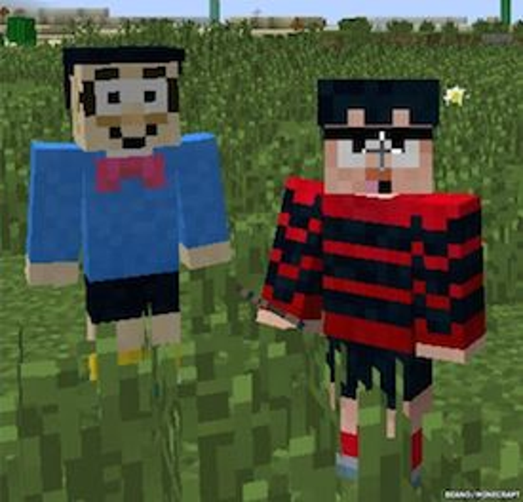 The Beano Makes Mischief in 'Minecraft' The Beano Makes Mischief in 'Minecraft'