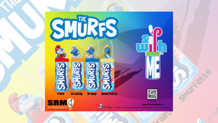 The Smurfs Sip with Me line. 