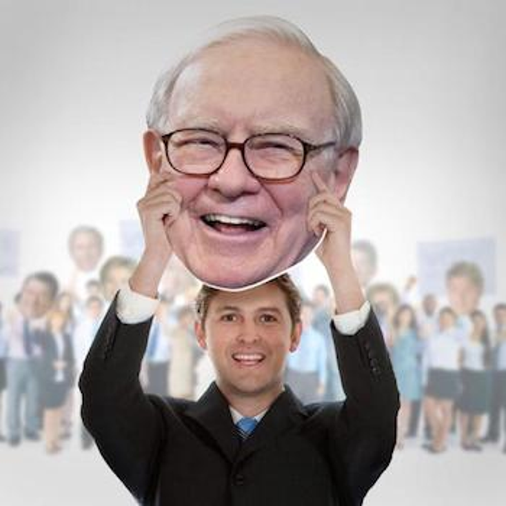 Warren Buffet Gets a Big Head Warren Buffet Gets a Big Head