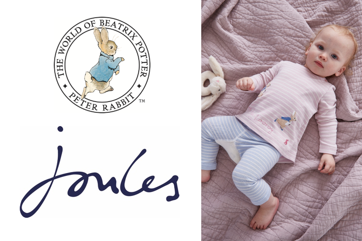 Peter Rabbit, Joules Partner for Kids Apparel Peter Rabbit, Joules Partner for Kids Apparel