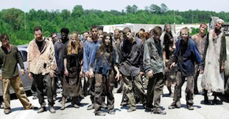 'Walking Dead' Invades Spanish Park