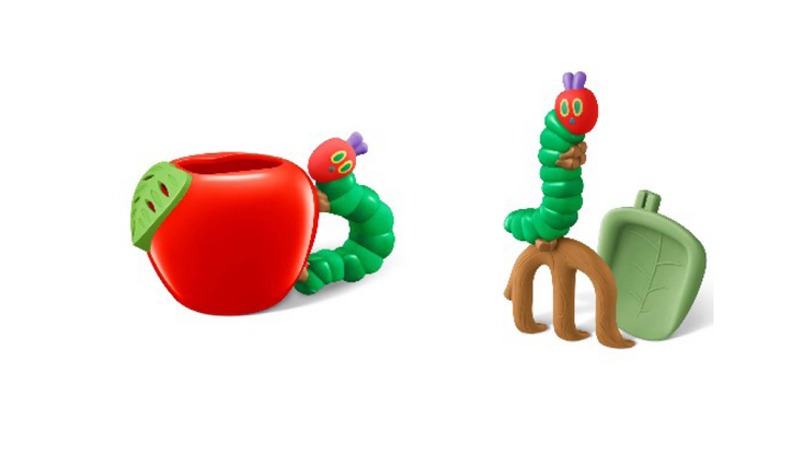Watering Can and Garden Tools ‘Very Hungry Caterpillar’ Happy Meal Toys