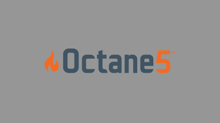 Octane5 logo.