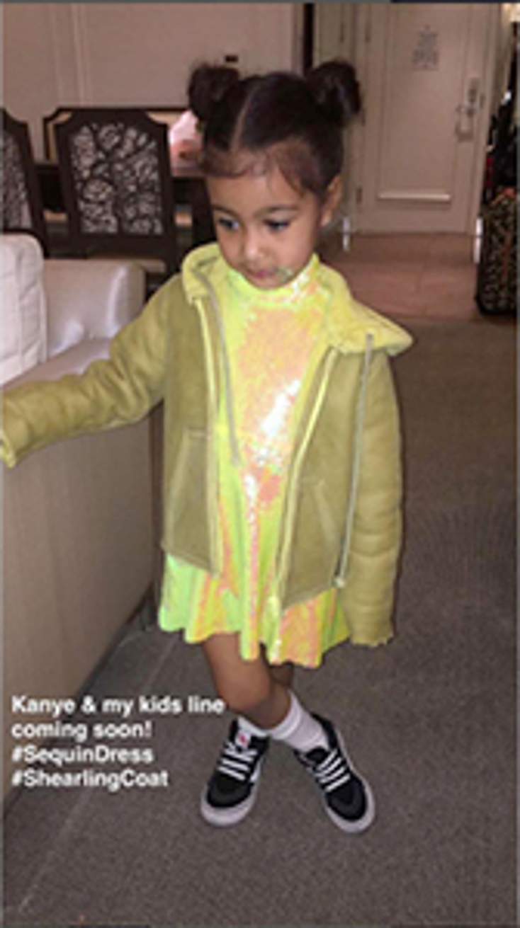 Kim and Kanye to Launch Kidswear