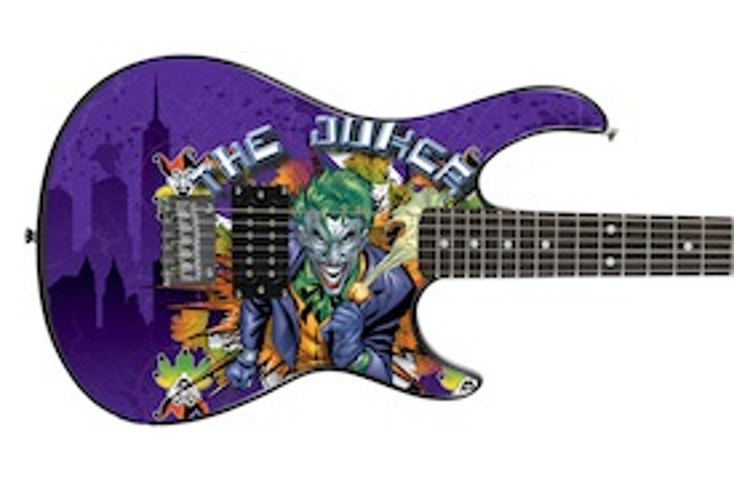 WBCP Tunes DC Comics Guitar Deal WBCP Tunes DC Comics Guitar Deal
