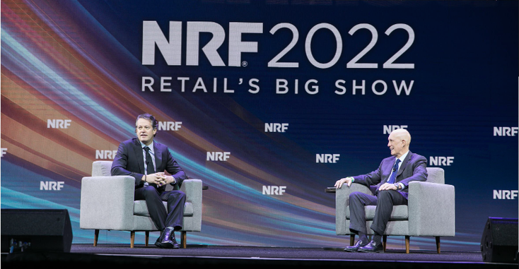Image showing NRF 2022 speakers Image showing NRF 2022 speakers