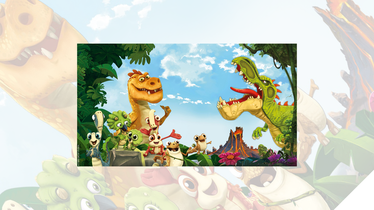 "Gigantosaurus" promo image. "Gigantosaurus" promo image.