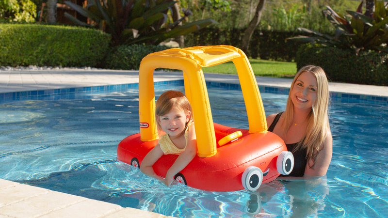 Little Tikes Cozy Coupe Inflatable Floating Car, PoolCandy, MaxStrata