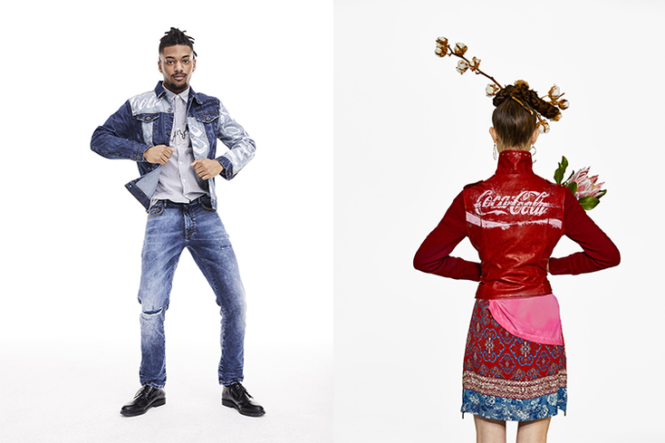 Coke Drinks in Desigual Collab Coke Drinks in Desigual Collab