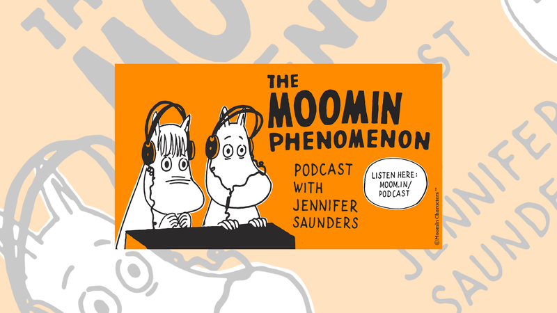 Moomin Podcast logo.
