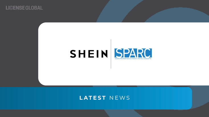 Shein and SPARC logos, respectively. Shein and SPARC logos, respectively.