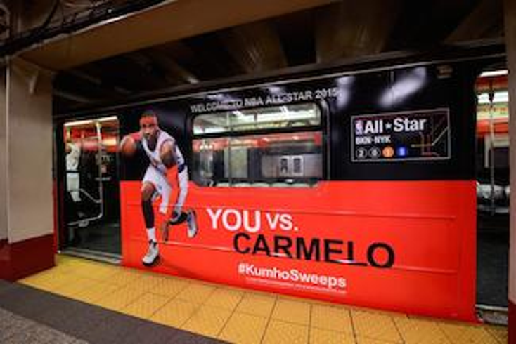 Carmelo to Take Over NYC Subway Carmelo to Take Over NYC Subway