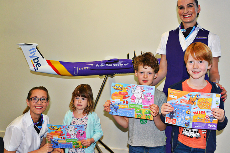 'Super Wings' Takes Flight with Flybe 'Super Wings' Takes Flight with Flybe