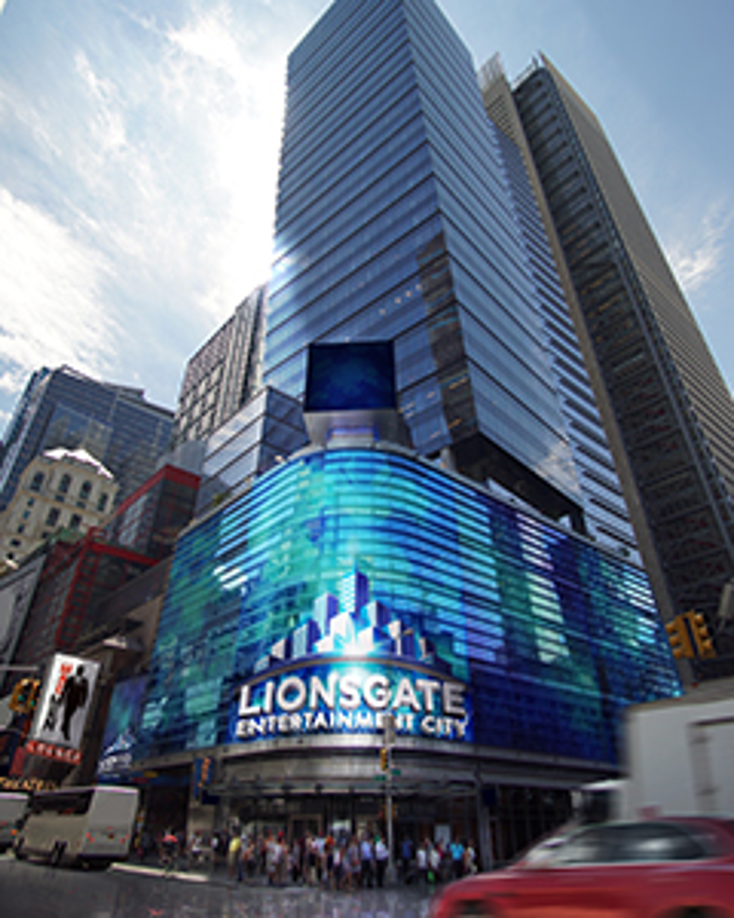 Lionsgate to Open NYC Entertainment Center