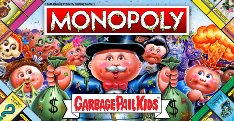 USAopoly Monopoly Garbage Pail Kids Board Game USAMN137-729 for sale online 