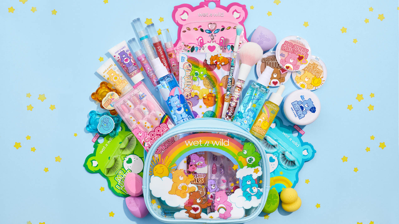 Wet n Wild Care Bears collection.